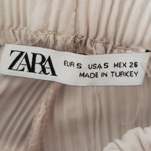 Zara cream wide leg pans - Picture 2 of 3
